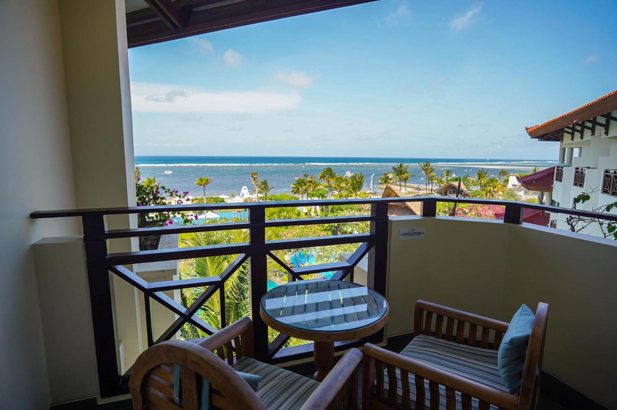 Grand Mirage Resort & Thalasso Bali Nusa Dua  Exteriör bild View from a hotel room